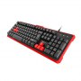 GENESIS RHOD 110 Gaming Keyboard, US Layout, Wired, Red | Genesis | RHOD 110 | Gaming keyboard | US | Wired | Red, Black | 1.7 m - 2